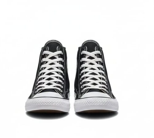 Tennis converse negros de bota