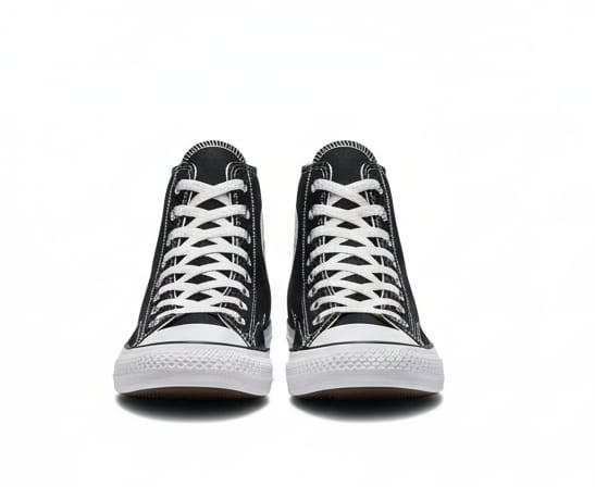 Tennis converse negros de bota