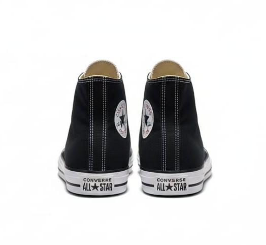 Tennis converse negros de bota